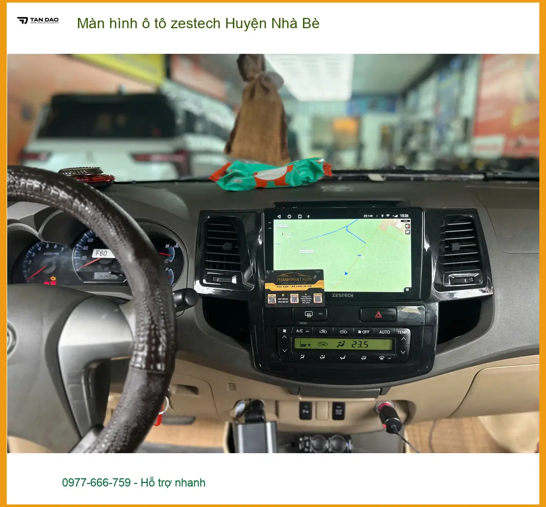 Nơi Gắn Màn Hình Android Ô Tô hình ô tô zestech Huyện Nhà Bè - Giá Tốt TPHCM ảnh thực tế 3
