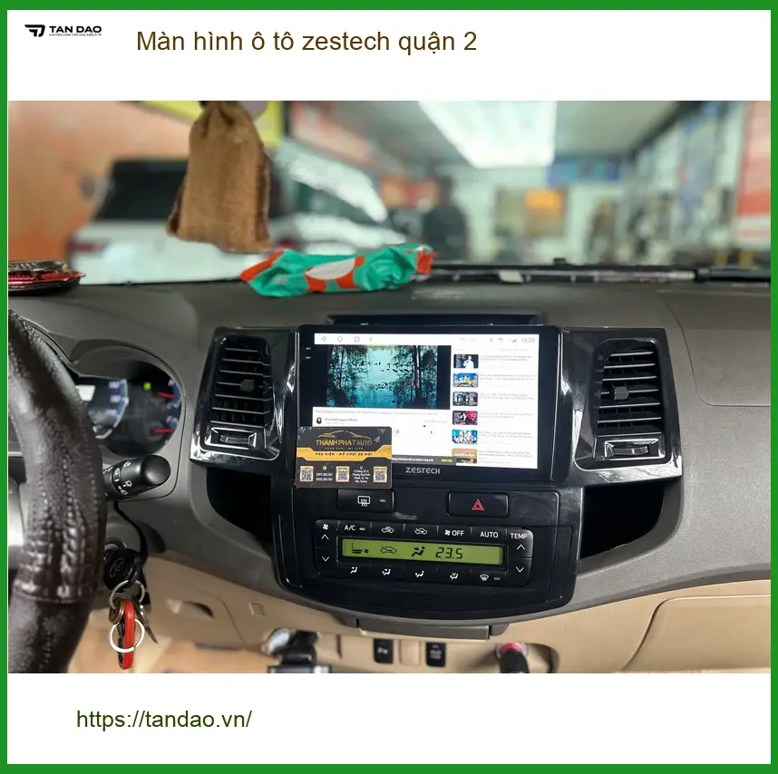 Nơi Gắn Màn Hình Android Ô Tô hình ô tô Zestech Tại Quận 2 - Giá Tốt TPHCM