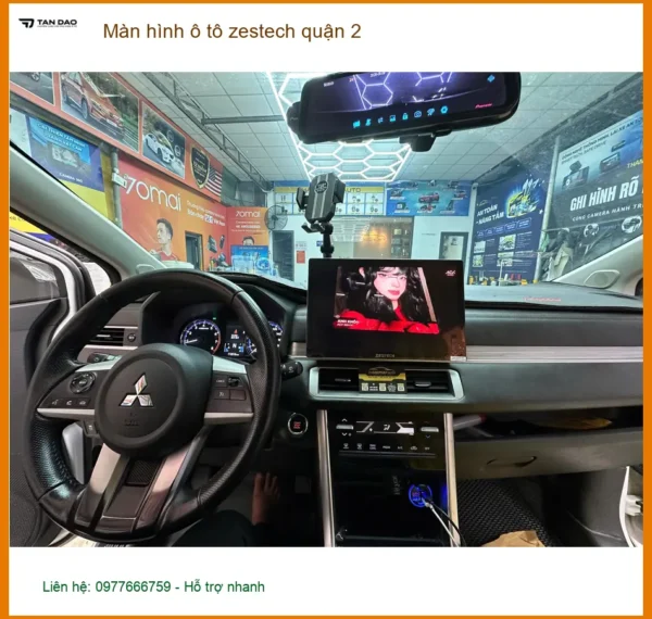 Alternative view of Nơi Gắn Màn Hình Android Ô Tô hình ô tô Zestech Tại Quận 2 - Giá Tốt TPHCM