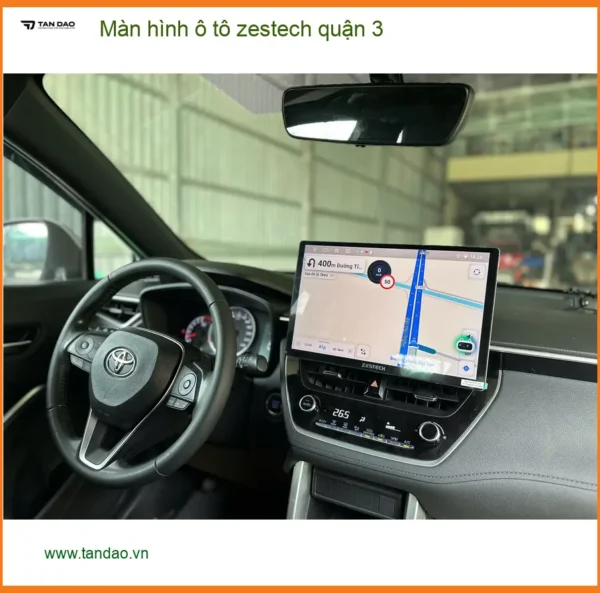 Alternative view of Địa Chỉ Gắn Màn Hình Android Ô Tô hình ô tô zestech quận 3 - Giá Tốt TPHCM