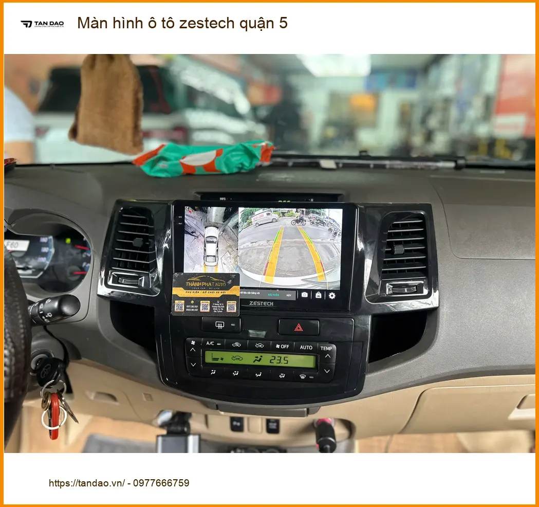 Trung Tâm Gắn Màn Hình Android Ô Tô Zestech Quận 5 - Nâng Cấp Chính Hãng ảnh thực tế 3
