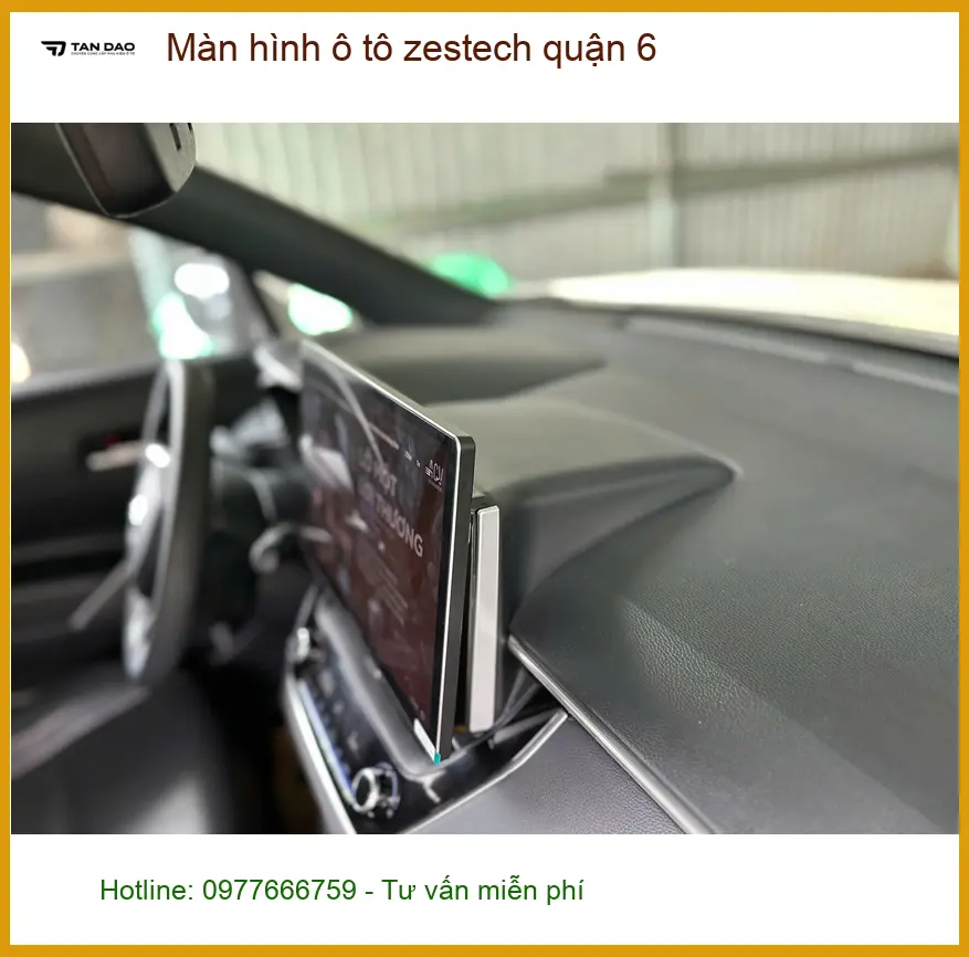 Trung Tâm Lắp Màn Hình Android Ô Tô hình ô tô zestech quận 6 - Giá Tốt TPHCM ảnh thực tế 3