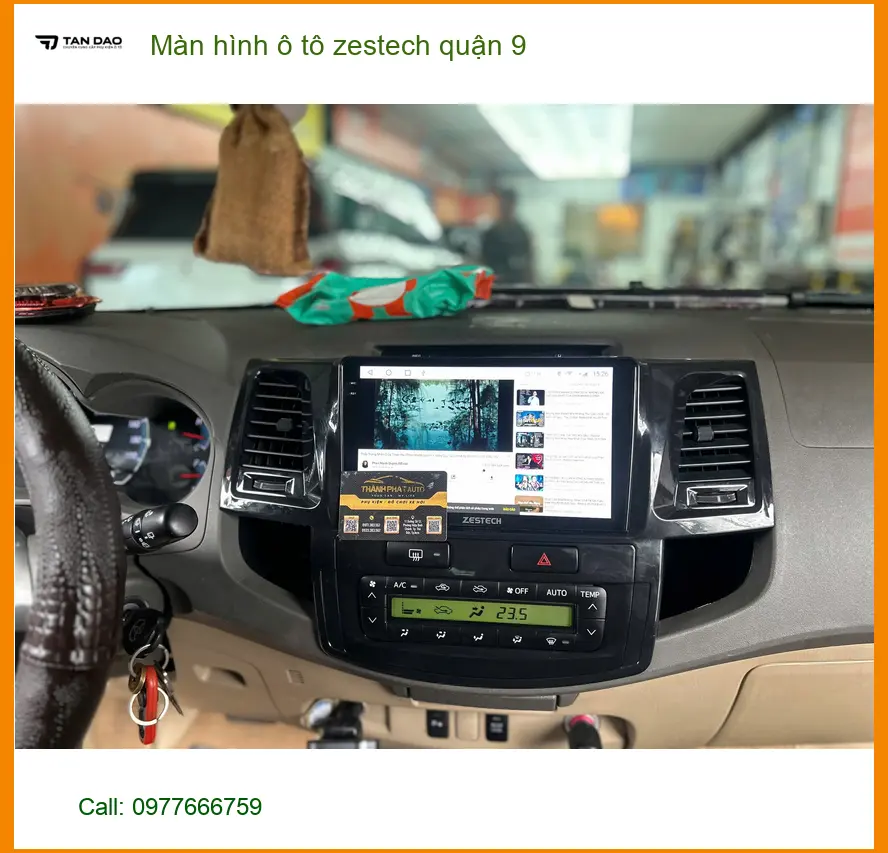 Cửa Hàng Gắn Màn Hình Android Ô Tô hình ô tô zestech quận 9 - Giá Tốt TPHCM ảnh thực tế 2