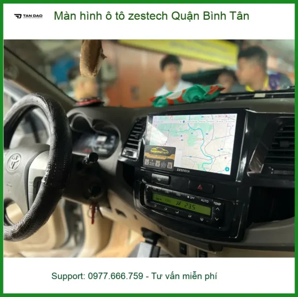 Nơi Gắn Màn Hình Android Ô Tô hình ô tô zestech Quận Bình Tân - Giá Tốt TPHCM