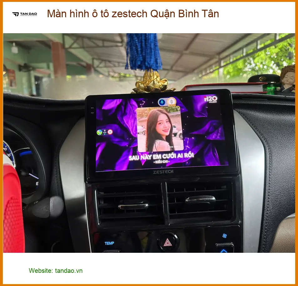 Nơi Gắn Màn Hình Android Ô Tô hình ô tô zestech Quận Bình Tân - Giá Tốt TPHCM ảnh thực tế 2