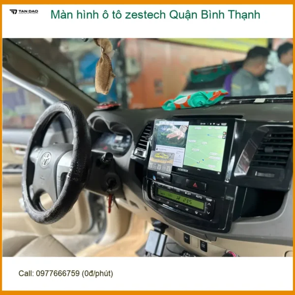 Nơi Gắn Màn Hình Android Ô Tô hình ô tô zestech Quận Bình Thạnh - Giá Tốt TPHCM