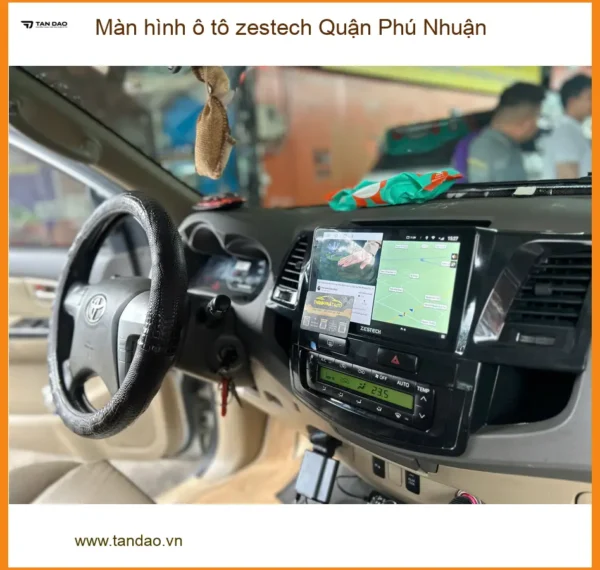 Alternative view of Địa Chỉ Lắp Màn Hình Android Ô Tô hình ô tô zestech Quận Phú Nhuận - Giá Tốt TPHCM