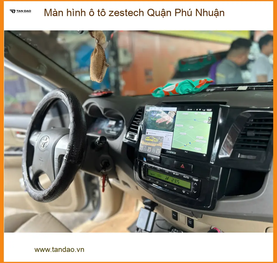 Địa Chỉ Lắp Màn Hình Android Ô Tô hình ô tô zestech Quận Phú Nhuận - Giá Tốt TPHCM ảnh thực tế 2
