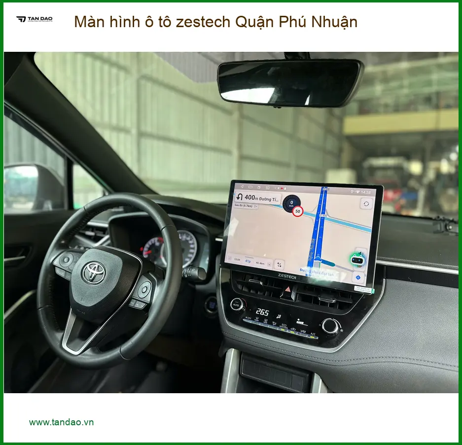 Địa Chỉ Lắp Màn Hình Android Ô Tô hình ô tô zestech Quận Phú Nhuận - Giá Tốt TPHCM ảnh thực tế 3