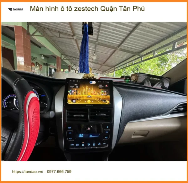 Nơi Lắp Màn Hình Android Ô Tô hình ô tô zestech Quận Tân Phú - Giá Tốt TPHCM