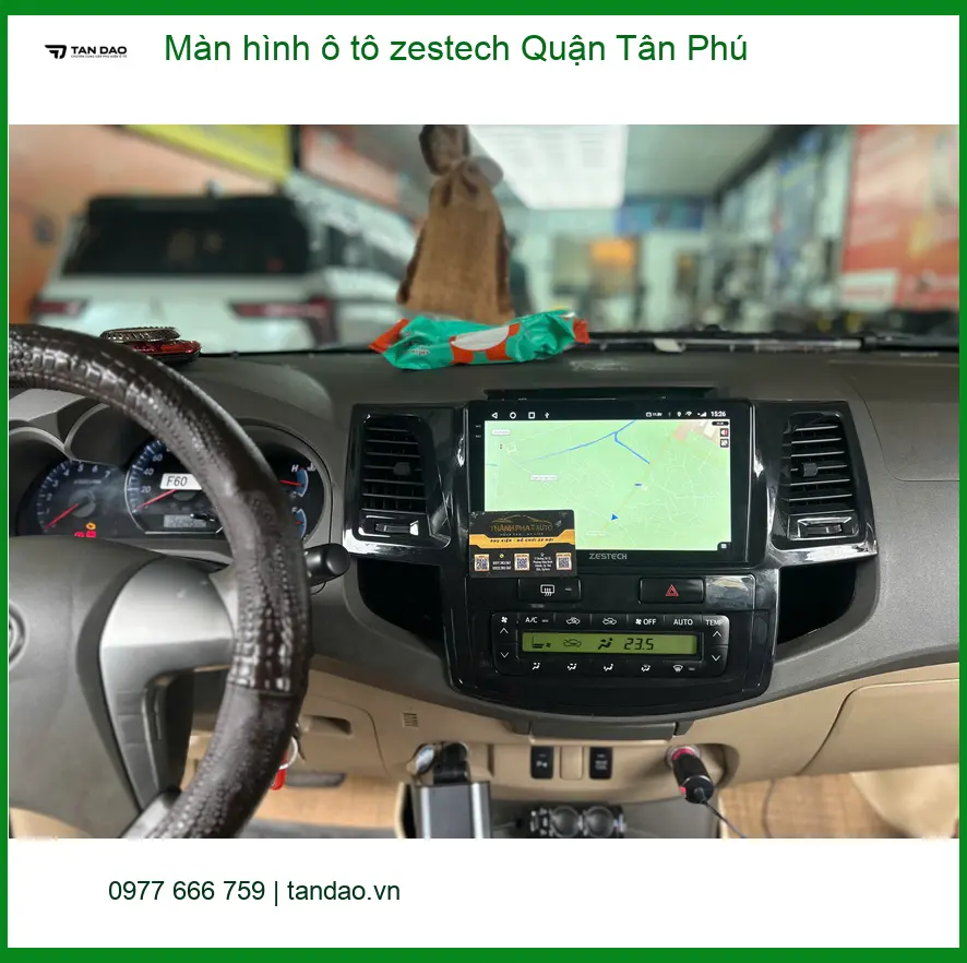Nơi Lắp Màn Hình Android Ô Tô hình ô tô zestech Quận Tân Phú - Giá Tốt TPHCM ảnh thực tế 2