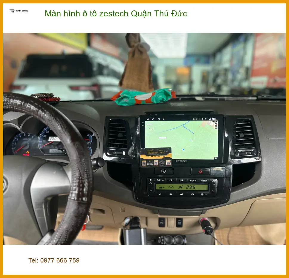 Nơi Lắp Màn Hình Android Ô Tô hình ô tô zestech Quận Thủ Đức - Giá Tốt TPHCM ảnh thực tế 2
