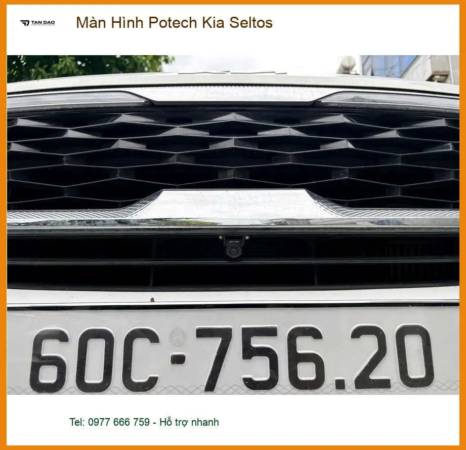 Anh Minh lắp Màn Hình Potech Kia Seltos ở Quận Tân Bình muốn nâng cấp giải trí ảnh thực tế 3