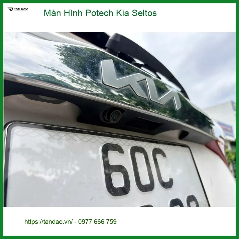 Anh Duy lắp Màn Hình Potech Kia Seltos tại Quận Gò Vấp để nâng cấp tiện ích ảnh thực tế 3