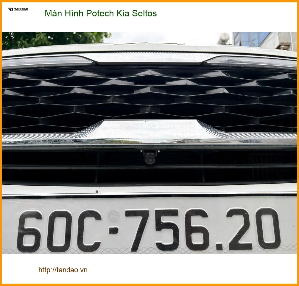 Anh Duy lắp Màn Hình Potech Kia Seltos tại Quận Gò Vấp để nâng cấp tiện ích ảnh thực tế 4