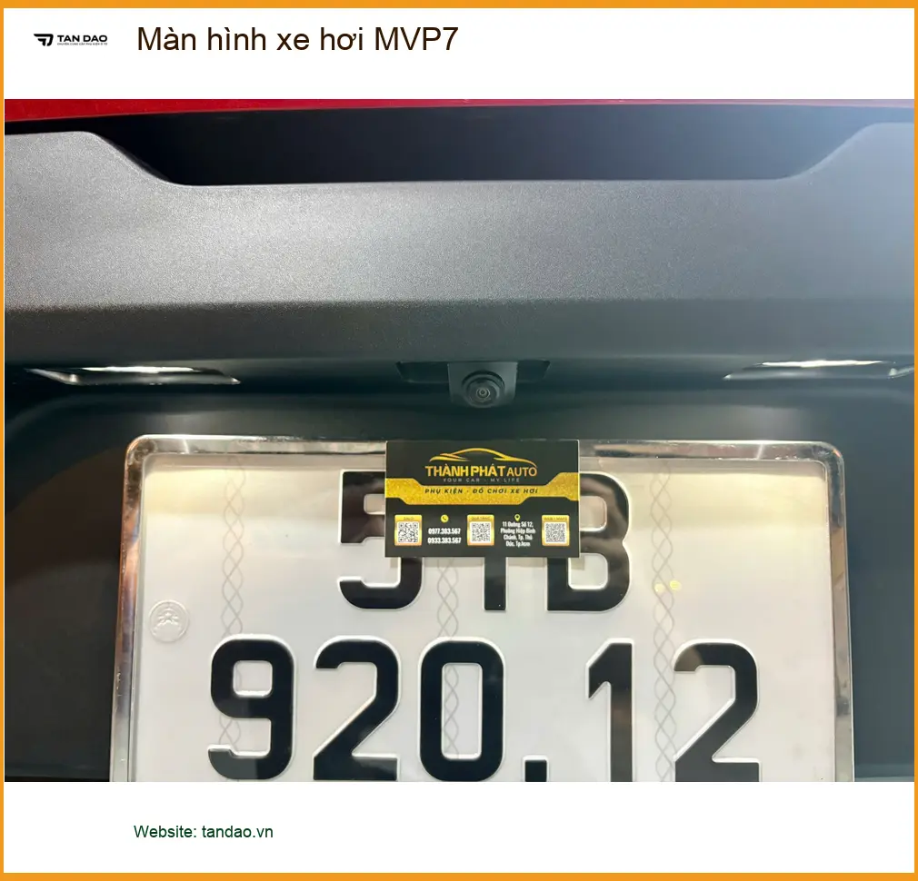 Anh Tấn lắp màn hình xe hơi MVP7 cho Suzuki Swift tại Quận 12 để nâng tầm tiện ích