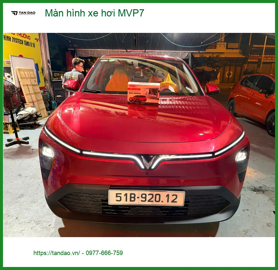Anh Tấn lắp màn hình xe hơi MVP7 cho Suzuki Swift tại Quận 12 để nâng tầm tiện ích ảnh thực tế 4