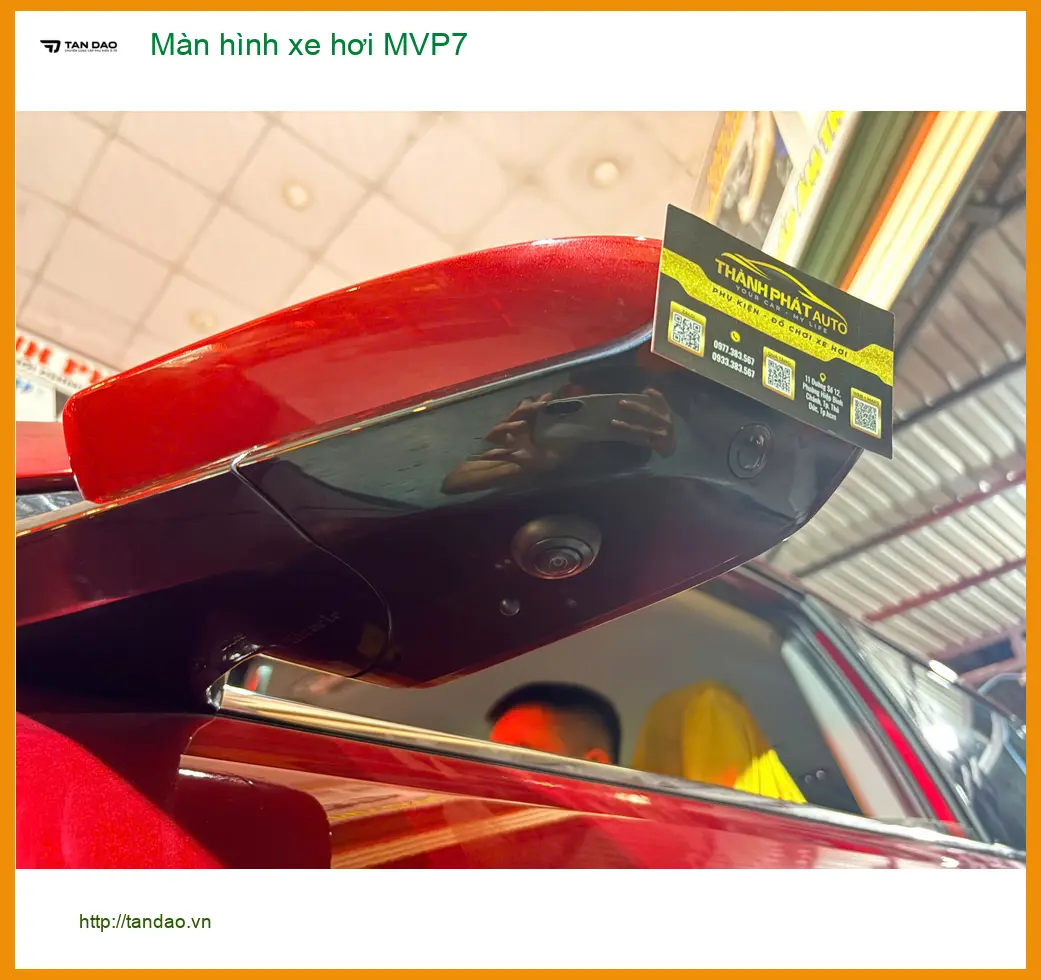 Anh Dũng nâng cấp màn hình MVP7 Honda CRV tại Nhà Bè, muốn giải trí đa nhiệm ảnh thực tế 3