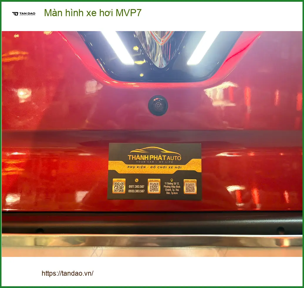Chị Thảo nâng cấp màn hình xe hơi MVP7 cho Honda CRV tại Quận Tân Phú ảnh thực tế 2