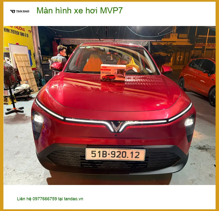 Chị Thảo nâng cấp màn hình xe hơi MVP7 cho Honda CRV tại Quận Tân Phú ảnh thực tế 4
