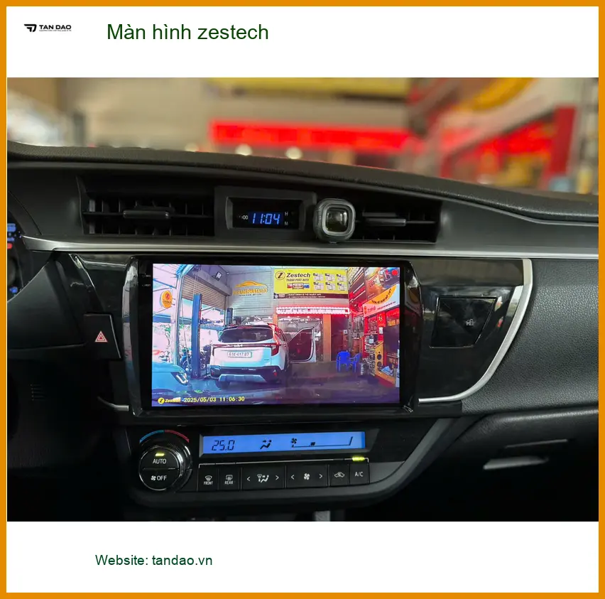 Anh Thành nâng cấp màn hình Zestech cho Honda CRV tại Quận Phú Nhuận ảnh thực tế 2