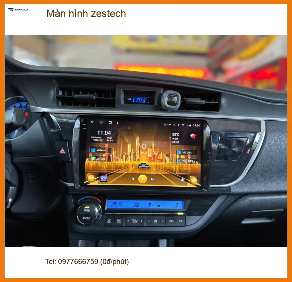 Chú Hùng nâng cấp màn hình Zestech cho Mazda CX-5 ở Quận 2 ảnh thực tế 3