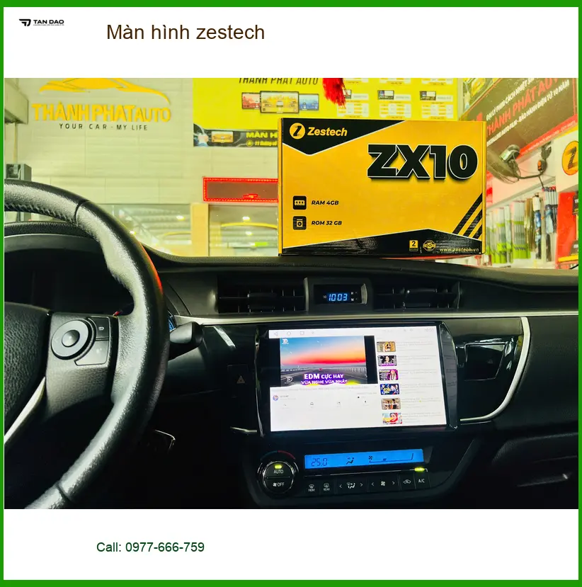 Chú Hùng nâng cấp màn hình Zestech cho Mazda CX-5 ở Quận 2 ảnh thực tế 4