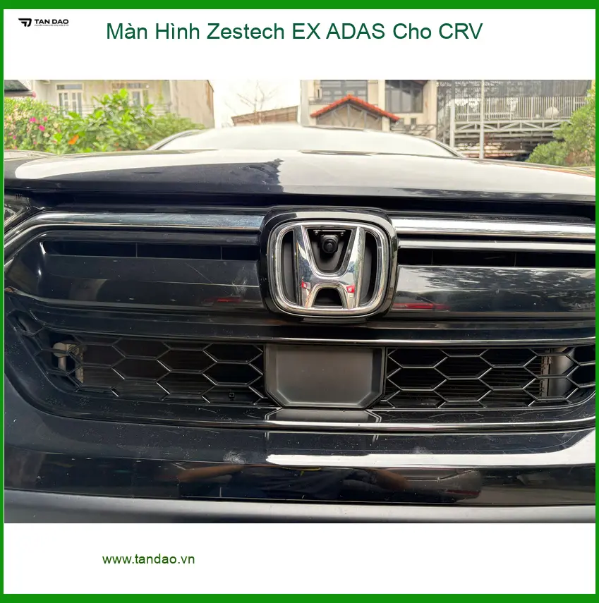 Anh Bằng lắp màn hình Zestech EX ADAS cho CRV tại Gò Vấp an toàn hơn ảnh thực tế 2