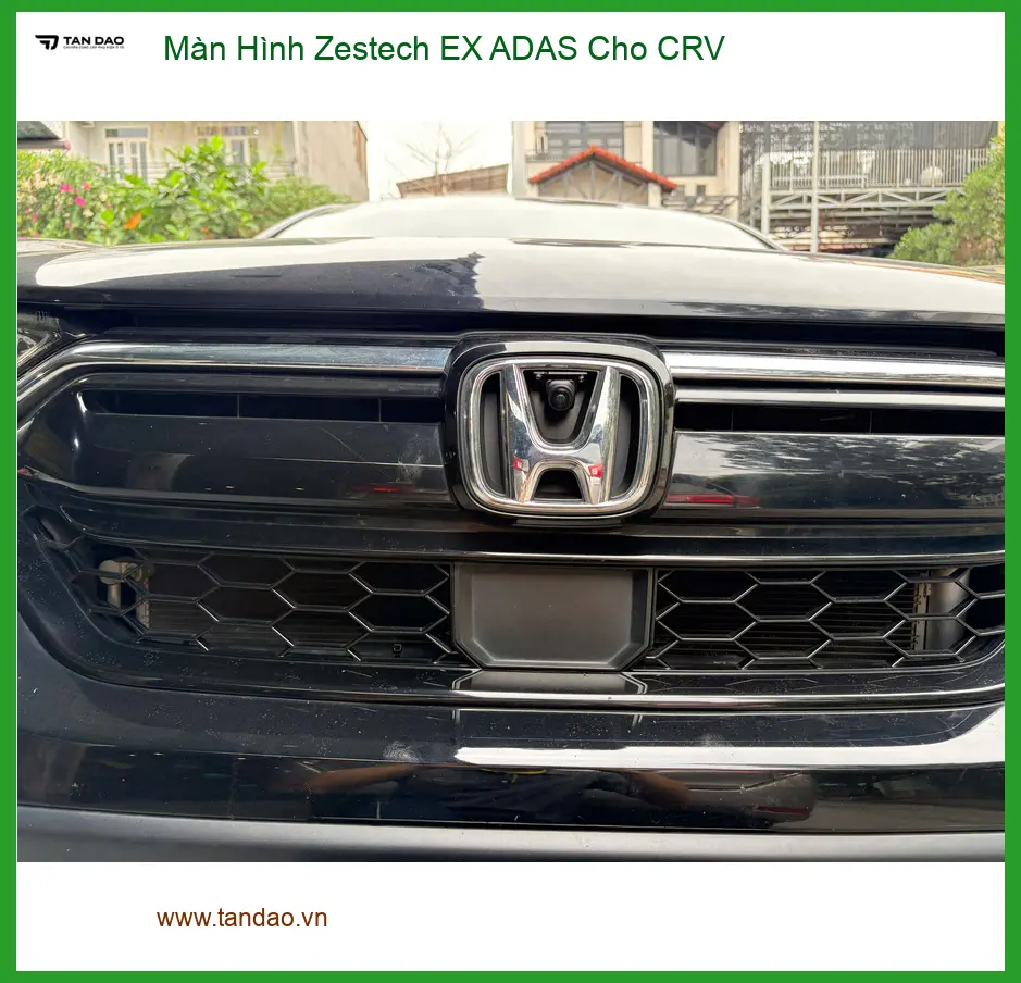 Anh Quang Minh lắp Màn Hình Zestech EX ADAS cho CRV tại Quận Tân Phú có ADAS ảnh thực tế 3