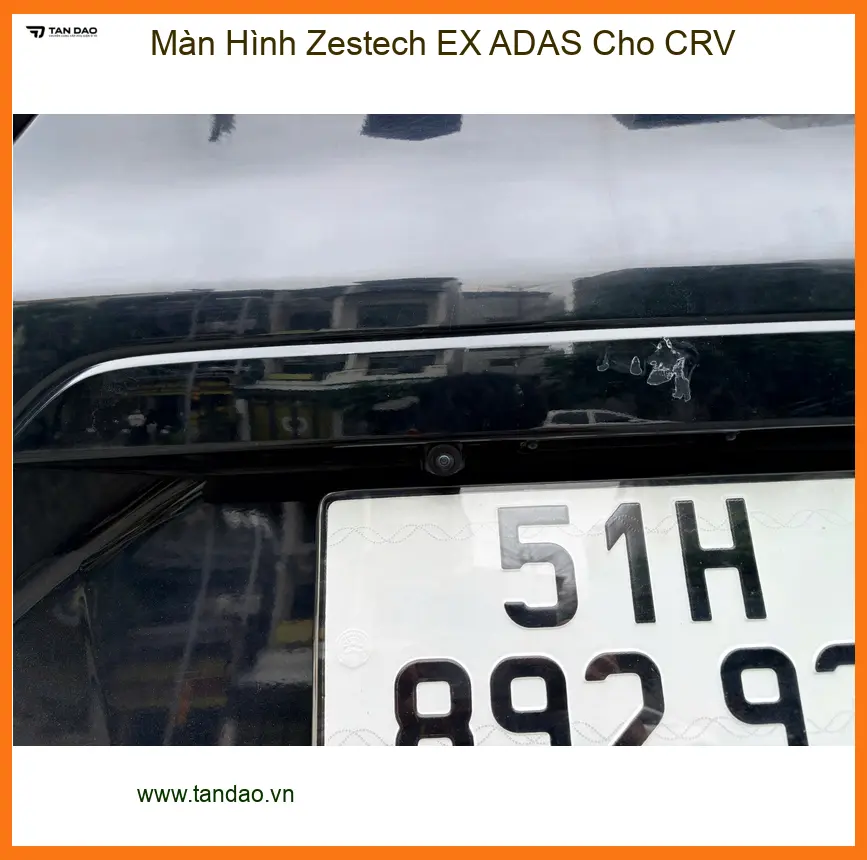Anh Bằng lắp màn hình Zestech EX ADAS cho CRV tại Gò Vấp an toàn hơn ảnh thực tế 5