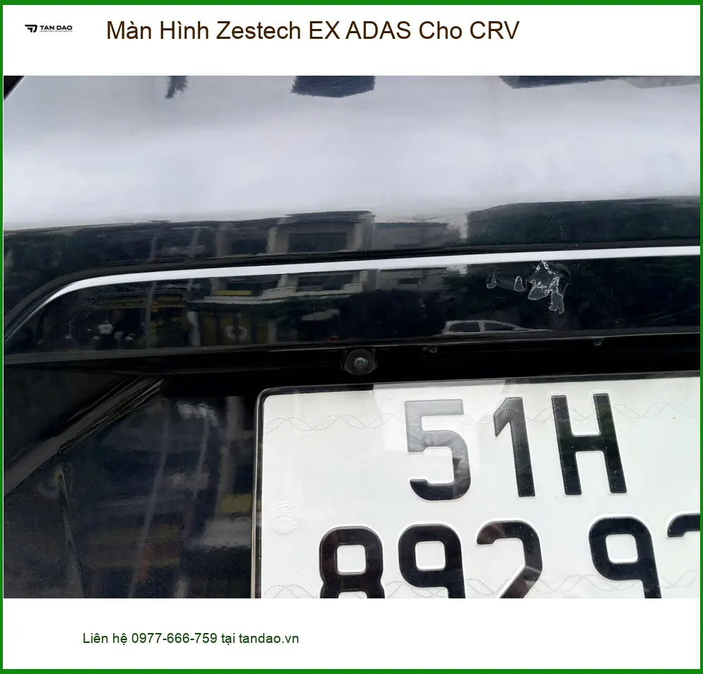 Anh Thành lắp Màn Hình Zestech EX ADAS cho CRV tại Quận 5 để nâng cao trải nghiệm lái an toàn và hiện đại ảnh thực tế 4
