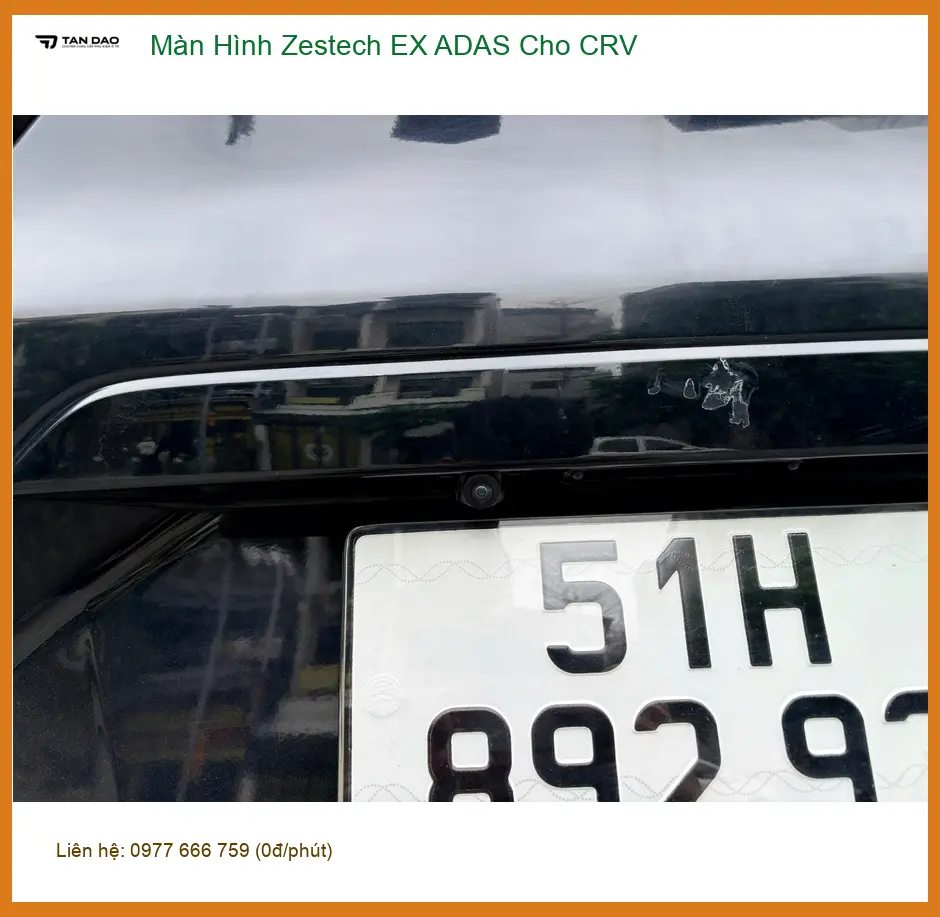 Anh Tùng lắp Màn Hình Zestech EX ADAS cho CRV tại Củ Chi sau khi tìm hiểu nhiều nơi