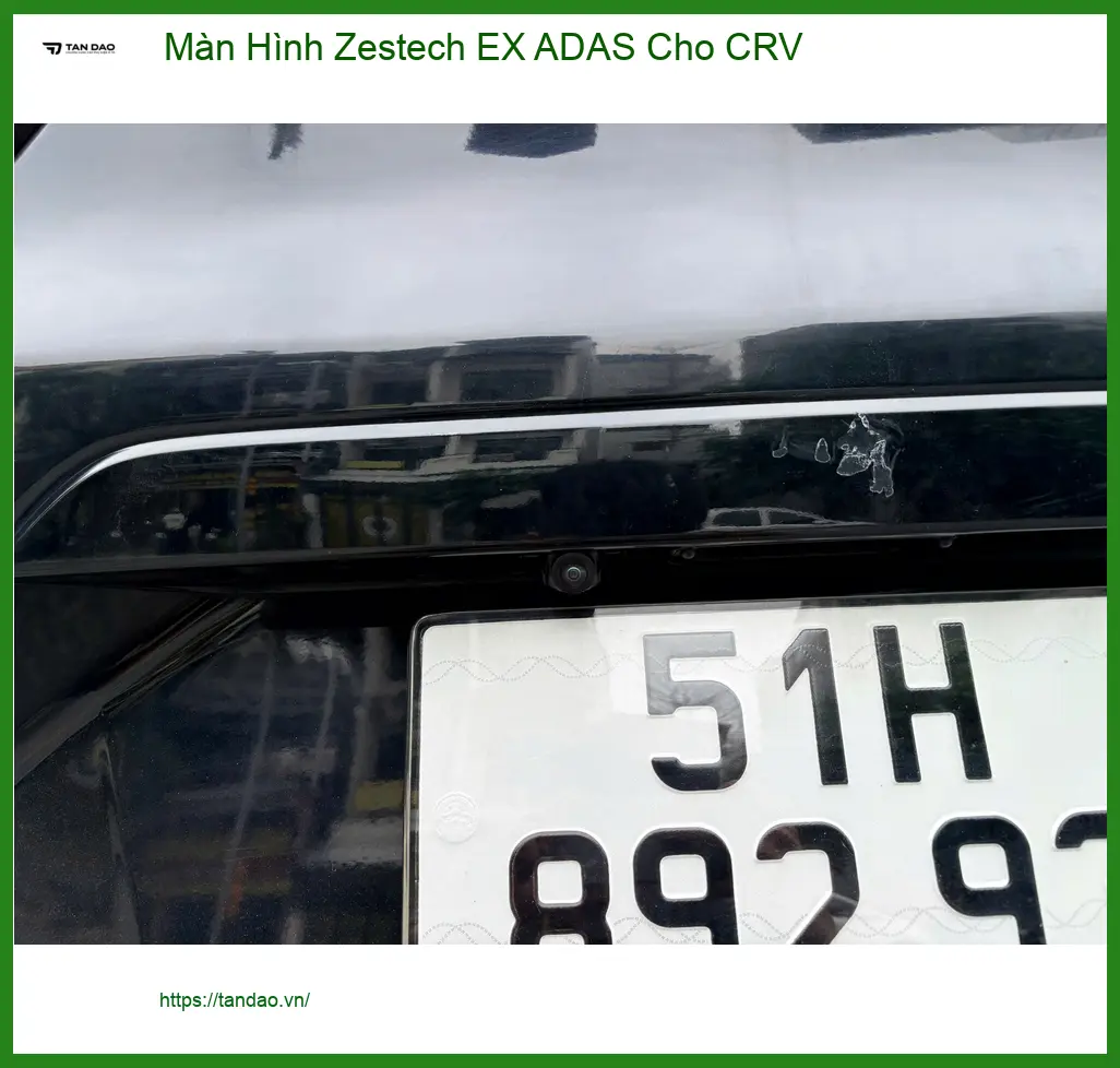 Anh Tấn nâng cấp Màn Hình Zestech EX ADAS cho CRV tại Quận 1 để hỗ trợ lái an toàn ảnh thực tế 4