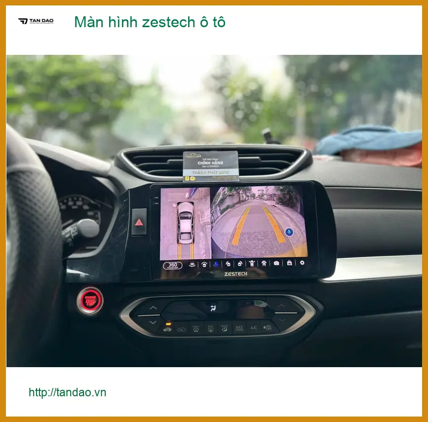 Chú Bảo lắp màn hình Zestech ô tô Ford Everest tại Hóc Môn để đủ tiện ích