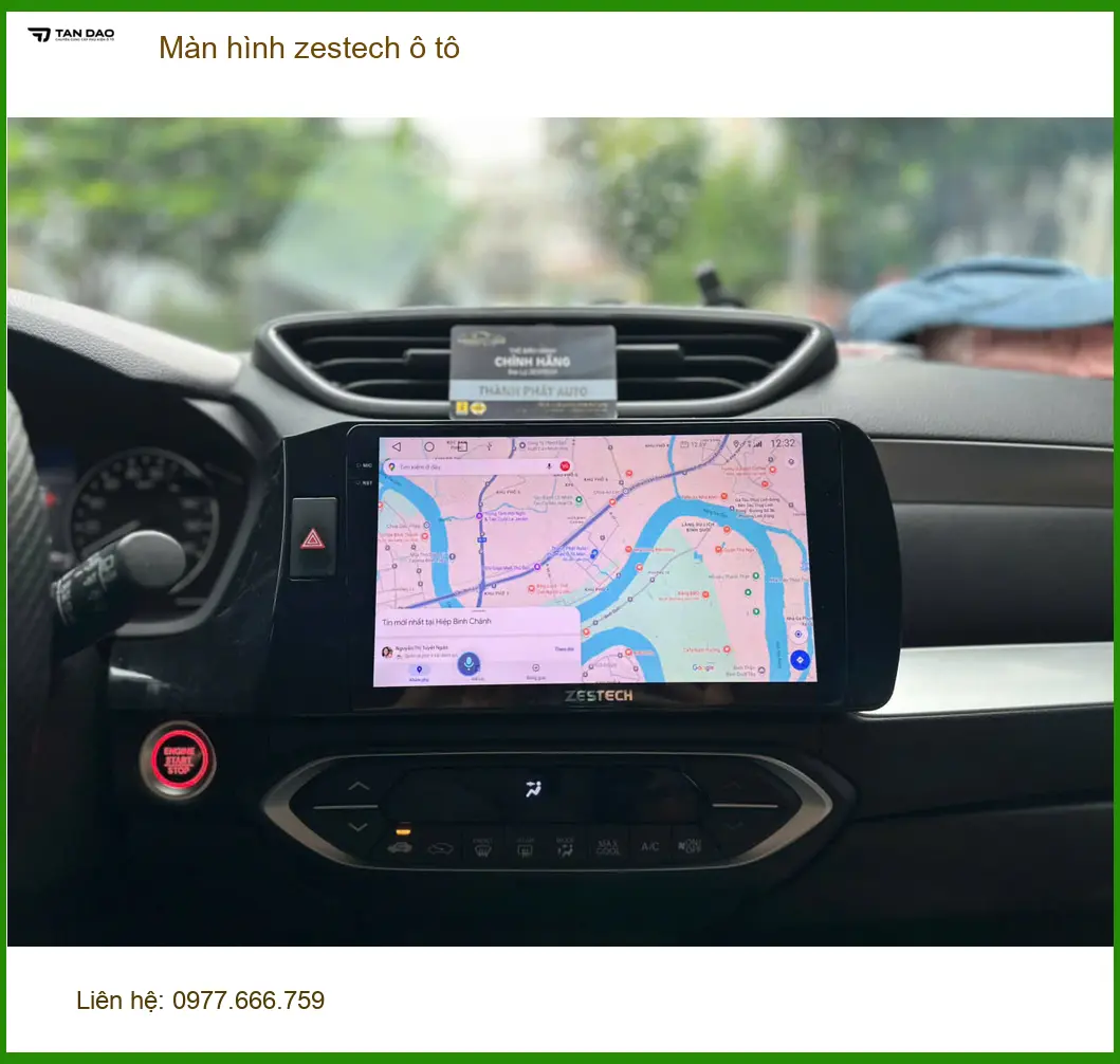 Anh Kiên Honda HR-V lắp màn hình Zestech ô tô ở Quận 9 vì màn zin cũ. ảnh thực tế 2