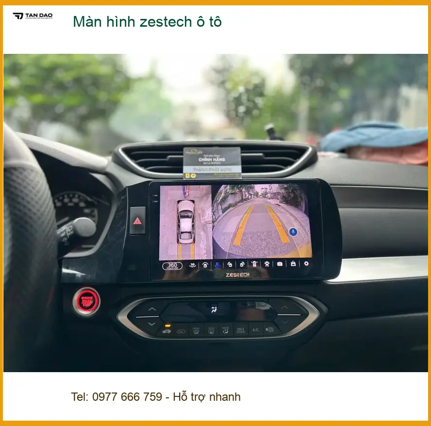 Anh Kiên Honda HR-V lắp màn hình Zestech ô tô ở Quận 9 vì màn zin cũ. ảnh thực tế 4