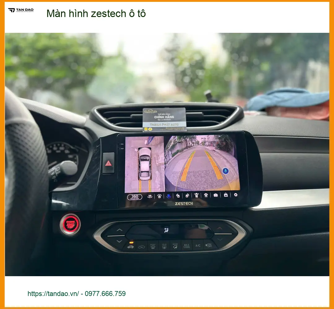 Anh Kiên Honda HR-V lắp màn hình Zestech ô tô ở Quận 9 vì màn zin cũ. ảnh thực tế 5