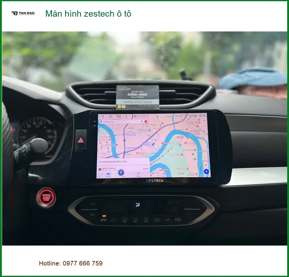 Anh Khải lắp màn hình Zestech ô tô cho Mazda CX-5 tại Quận 12 nâng cấp giải trí.