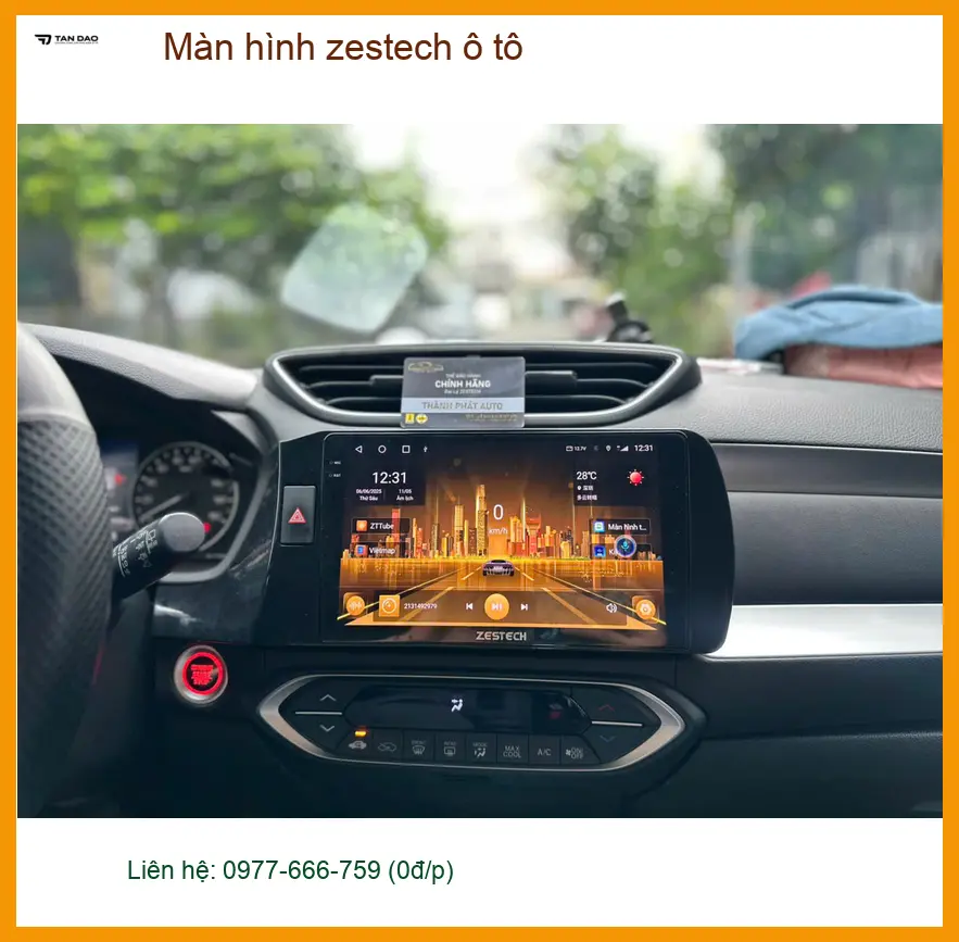Chị Thanh lắp màn hình Zestech ô tô cho Mazda CX-5 tại Quận 2. ảnh thực tế 3