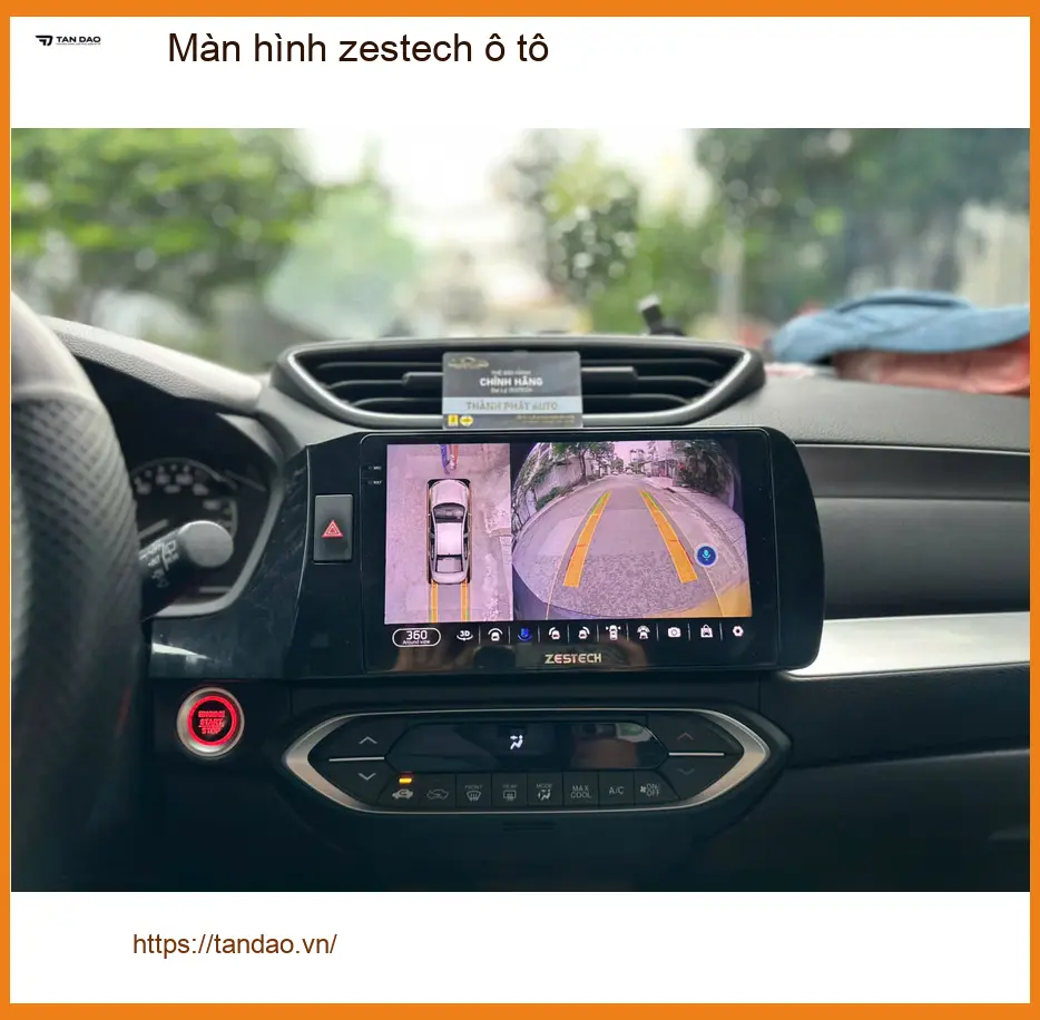 Chị Thanh lắp màn hình Zestech ô tô cho Mazda CX-5 tại Quận 2. ảnh thực tế 4