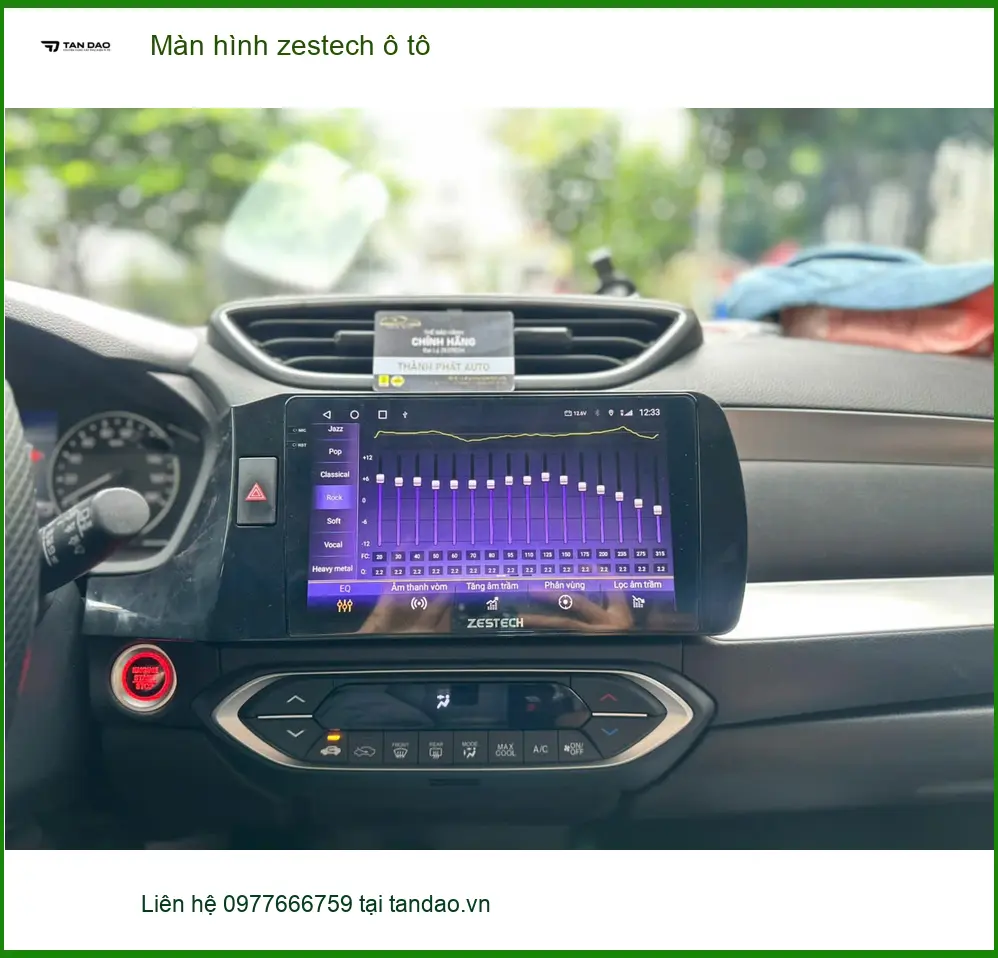 Anh Đăng Khôi nâng cấp màn hình Zestech ô tô cho Honda CRV tại Quận 10