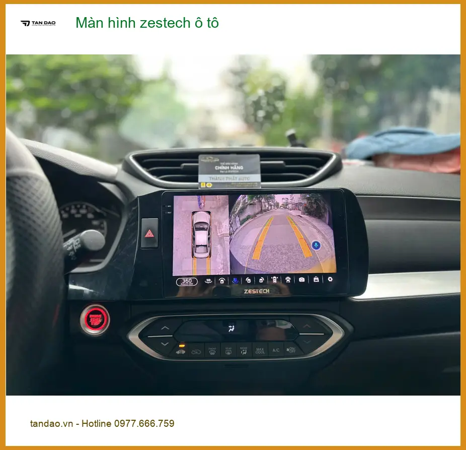 Anh Đăng Khôi nâng cấp màn hình Zestech ô tô cho Honda CRV tại Quận 10 ảnh thực tế 4