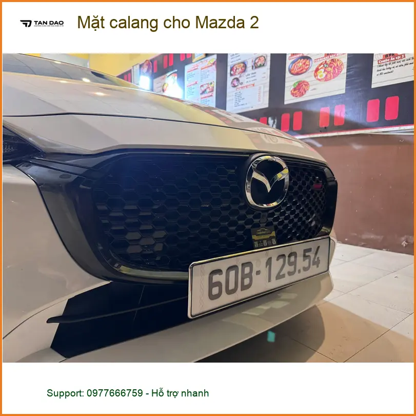 Chị Mai thay mặt calang Mazda 2 tại Nhà Bè vì cái cũ bị hỏng