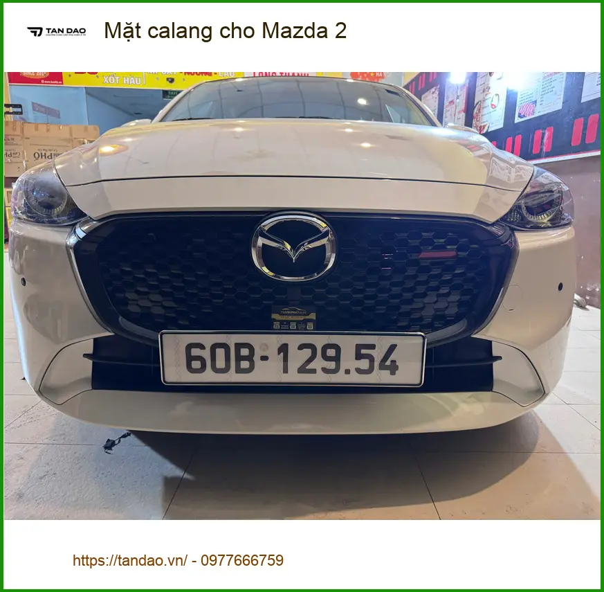 Chị Mai thay mặt calang Mazda 2 tại Nhà Bè vì cái cũ bị hỏng ảnh thực tế 5