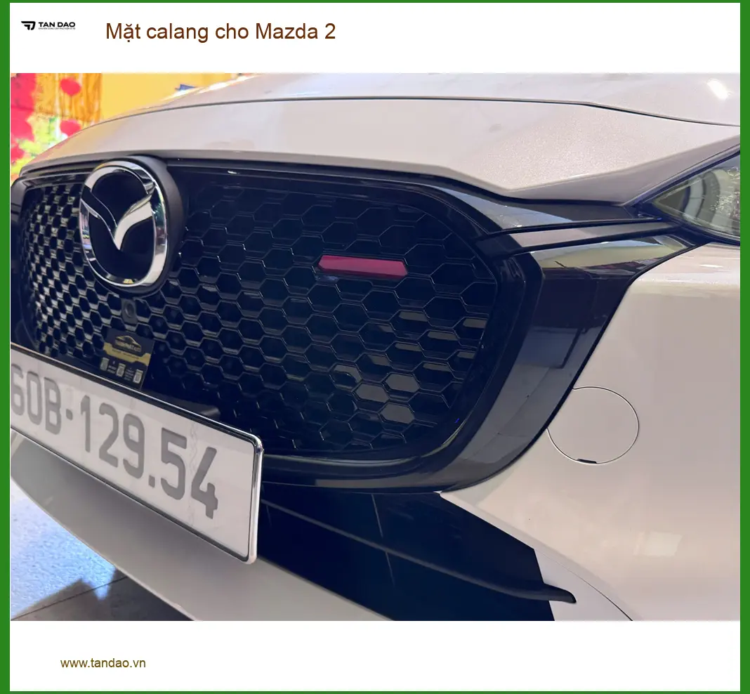 Anh Tùng độ Mặt calang cho Mazda 2 tại Quận Bình Thạnh để xe trông thể thao hơn ảnh thực tế 2