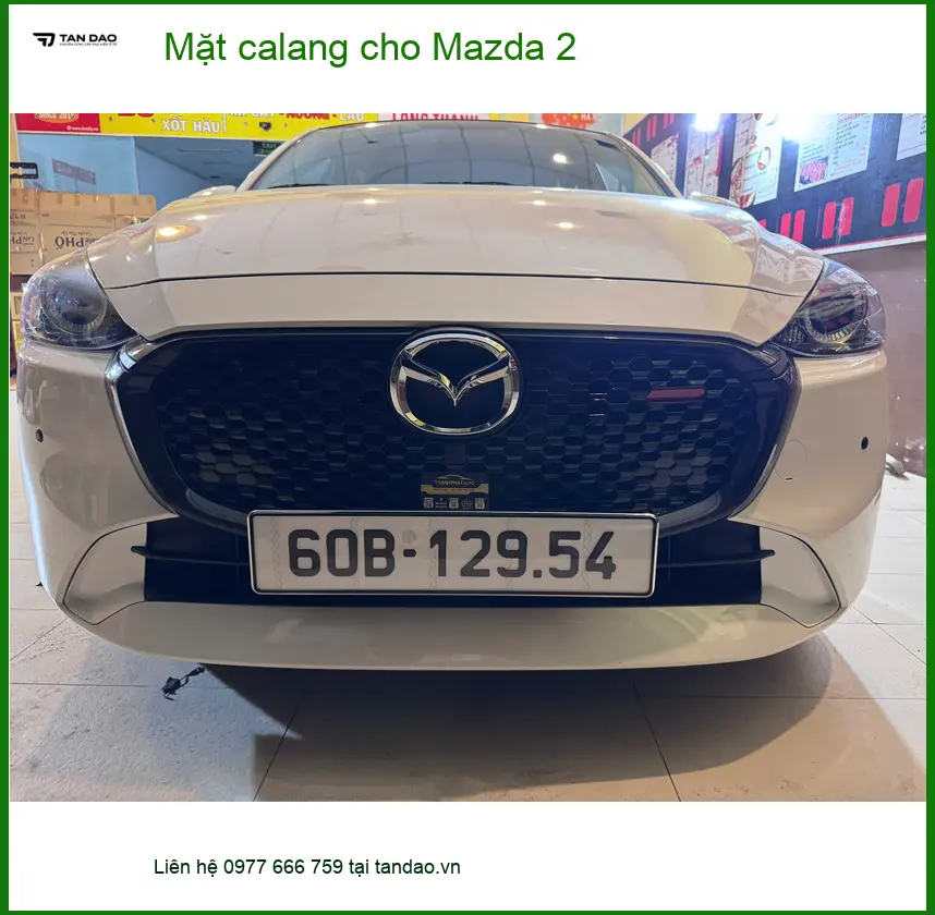 Anh Tùng độ Mặt calang cho Mazda 2 tại Quận Bình Thạnh để xe trông thể thao hơn ảnh thực tế 4