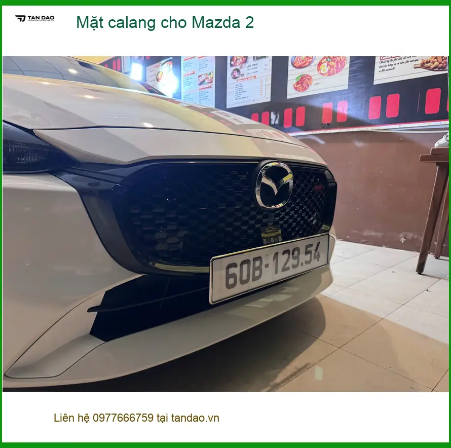 Anh Tùng độ Mặt calang cho Mazda 2 tại Quận Bình Thạnh để xe trông thể thao hơn ảnh thực tế 5
