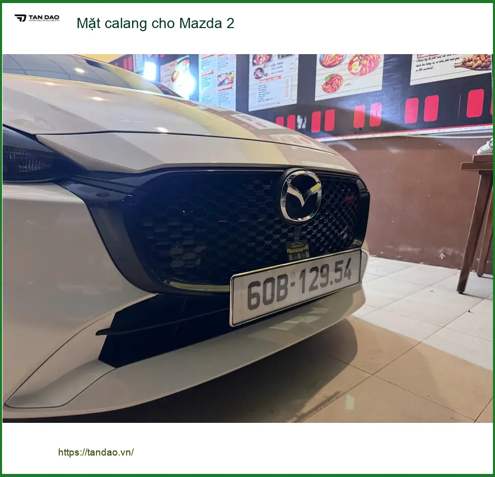 Chú Minh độ Mặt calang thể thao cho Mazda 2 tại Quận Bình Tân ảnh thực tế 3
