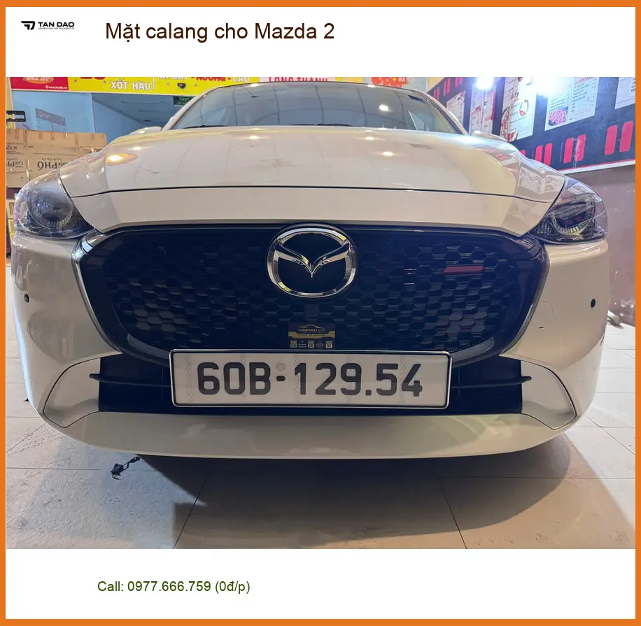 Anh Quang độ mặt calang cho Mazda 2 ở Quận 8 muốn xe trông thể thao hơn ảnh thực tế 3