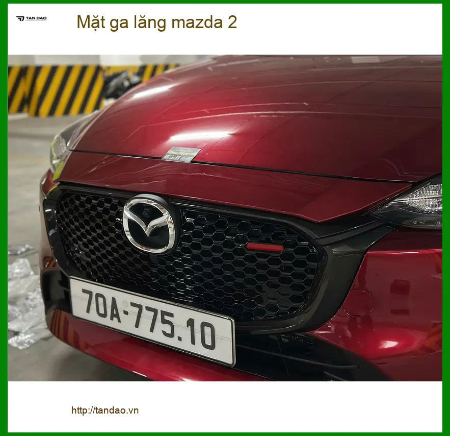 Anh Minh nâng cấp Mặt ga lăng Mazda 2 tại Quận 9 cho diện mạo xe mới mẻ ảnh thực tế 2
